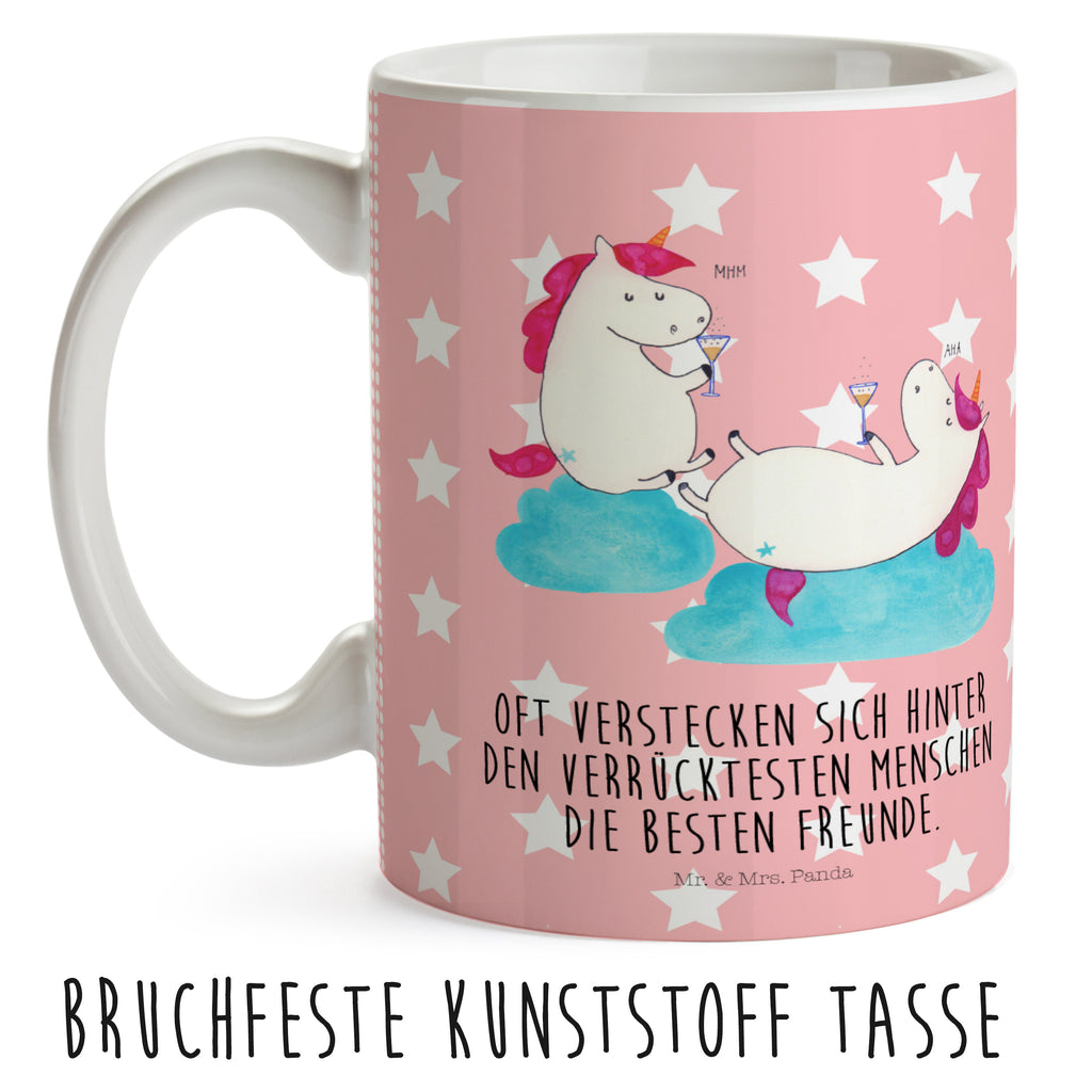 Kindertasse Einhörner Sekt