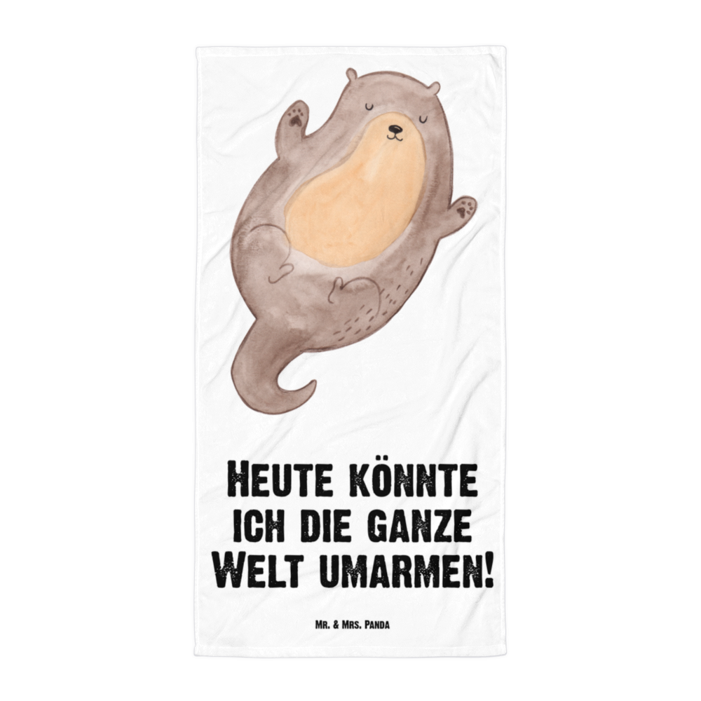 XL Badehandtuch Otter Umarmen Otter Seeotter See Otter Handtuch, Badetuch, Duschtuch, Strandtuch, Saunatuch  Otter,  Fischotter,  Seeotter