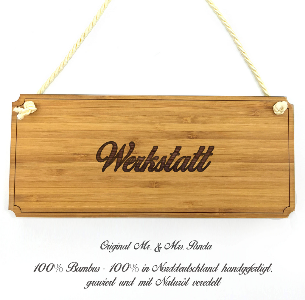 Türschild Werkstatt Classic Schild Landhaus, Shabby, graviert Dekoschild, Schild, Wanddeko, Werbeschild, Holzschild, Reklameschild, Türschild, Küchenschild, Wandschild, Holztafel, Motivschild, Spruchschild Werkstatt 