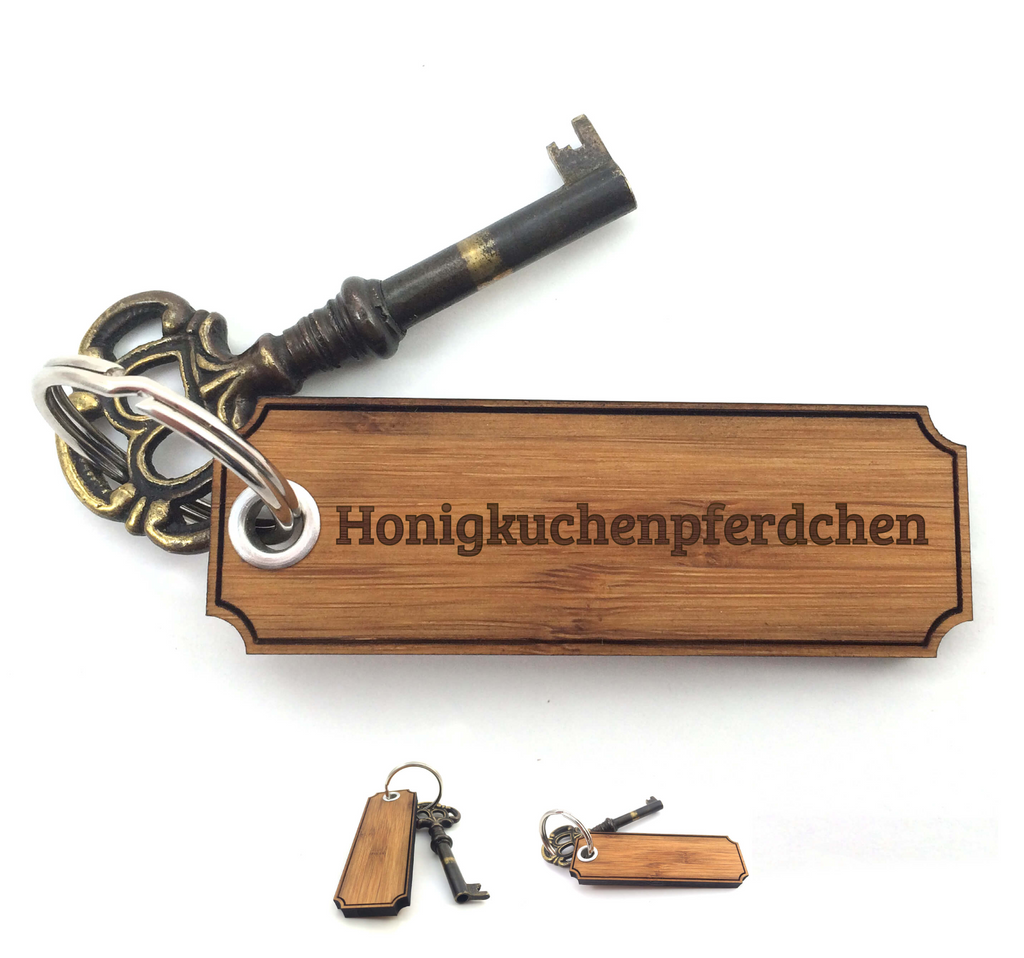 Schlüsselanhänger Honigkuchenpferdchen Classic Gravur Geschenke, Schenken, Gravur Schlüsselanhänger, Anhänger, Taschenanhänger, Glücksbringer  